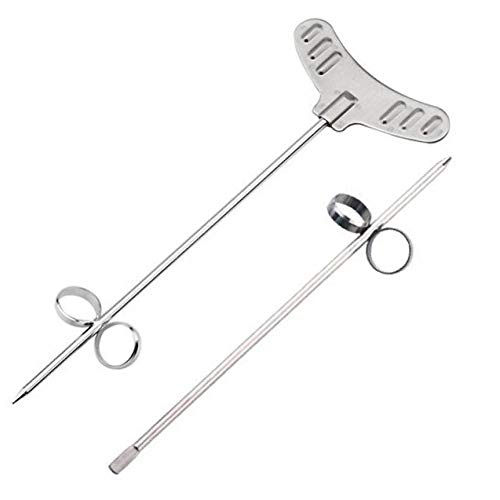 Lankater 2 Stück Obst Gemüse Spiralwindung Cutter, Spirale Kartoffel-Karotten-Gurke Küchenzubehör von Lankater