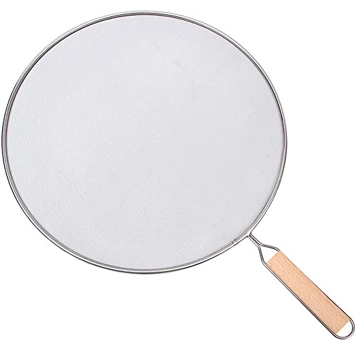 Lankater 33cm Grease Splatter Screen Stainless Steel Splatter Guard with Pp Handle Anti Grease Scald Proof for Frying Pan Cooking Tools Lankater 33cm Grease Splatter Screen Stainless Steel Splatter Guard with Pp Handle Anti Grease Scald Proof for Frying Pan Cooking Tools von Lankater