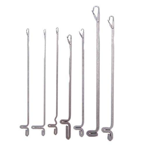 Lankater 7 Pc Gemischte Größe Zungennadeln Häkelnadel Stricken Werkzeuge Bearded Hooked Needles Hand Crafts Werkzeuge Zubehör Zubehör Lankater 7 Pc Gemischte Größe Zungennadeln Häkelnadel Stricken Werkzeuge Bearded Hooked Needles Hand Crafts Werkzeuge Zubehör Zubehör von Lankater