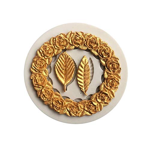 Lankater DIY Rose Blumen-Kuchen Border-silikon-Form, Fondantform Kuchen, Die Werkzeuge Schokoladen-Form Lankater DIY Rose Blumen-Kuchen Border-silikon-Form, Fondantform Kuchen, Die Werkzeuge Schokoladen-Form von Lankater