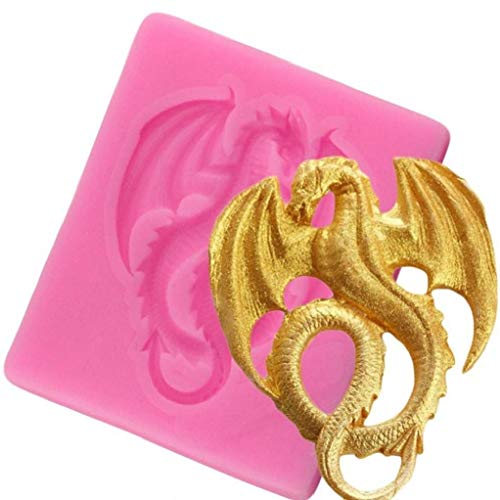 Drachen-Silikon-Form-Fondant-Schokolade Sugar Backen Dekor Moulds von Lankater