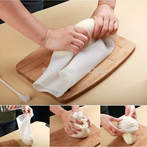 Lankater Edible Silicone Dough Processing Preservation Bag Kneading Dough Bag Cooking Pastry Tools von Lankater