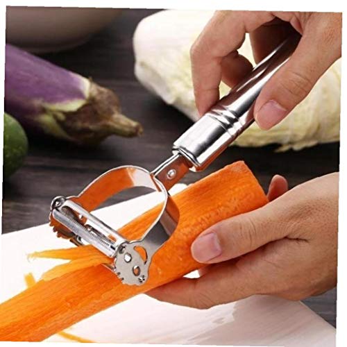 Multifunktions-schäler Julienne Slicer Für Peeling Kartoffel, Karotten, Gemüse, Obst Doppel Hobel Grater Werkzeuge von Lankater