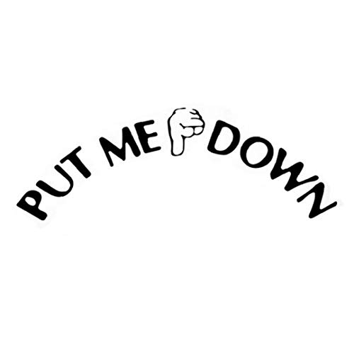 Lankater Wc-Sitz-abziehbild-Kunst-Aufkleber Push Me Down Zeichen-Aufkleber, Badezimmer Küchen-Wand-Aufkleber-Wand-Kunst-DIY Wanddekor- von Lankater