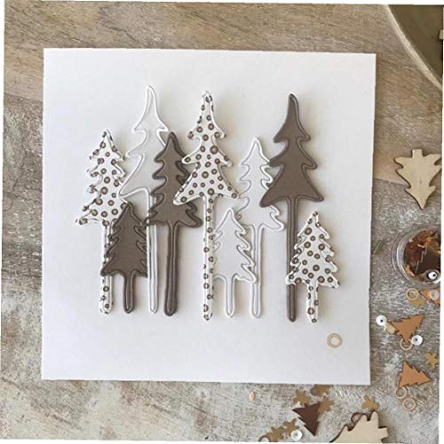 Weihnachtsbaum Schneideisen-metall Embossing Folder Stencil Scrapbooking Papierkarte Diy Craft Vorlage Weihnachtsbaum Schneideisen-metall Embossing Folder Stencil Scrapbooking Papierkarte Diy Craft Vorlage von Lankater