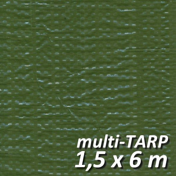 Lankotex multi-TARP Standard 1,5x6m grün, Schutz- und Abdeckplane m... von Lankotex