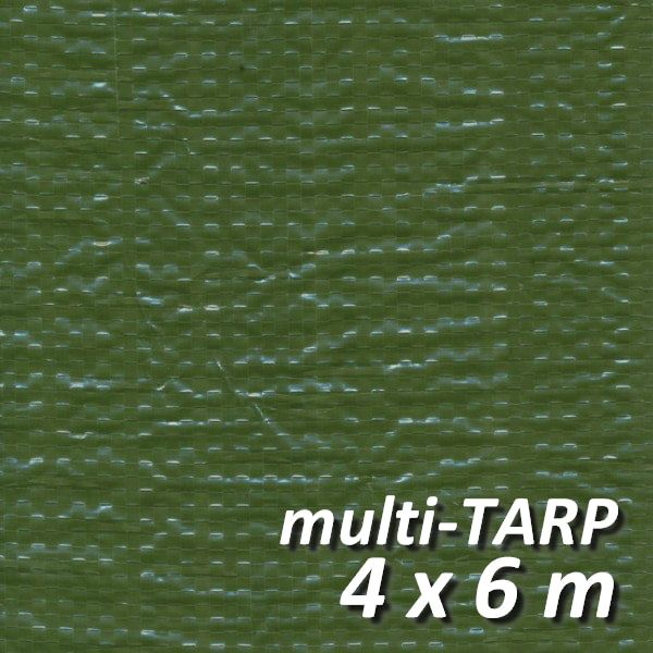 Lankotex multi-TARP Standard 4x6m grün, Schutz- und Abdeckplane mit... von Lankotex