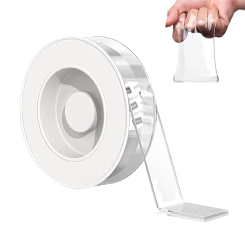 Lanmijia Doppelseitiges Klebeband Extra Stark 3 m, Nano Tape Doppelseitig Transparent, Nano Klebeband Doppelseitig Ablösbar, NanoTape Anti-Rutsch Wiederverwendbare für Foto Wand, Postern, Teppich Lanmijia Doppelseitiges Klebeband Extra Stark 3 m, Nano Tape Doppelseitig Transparent, Nano Klebeband Doppelseitig Ablösbar, NanoTape Anti-Rutsch Wiederverwendbare für Foto Wand, Postern, Teppich von Lanmijia