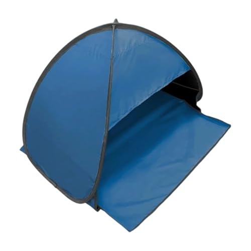 Mini Kopfzelt | Leichtes Kopfstützenzelt | Strandmuschel popups mit Telefonhalterung | Hundestrandzelt Sonnenschutz | Tragbare Kopfstütze Zelt für Outdoor Strands Camping80x65x55cm von Lanmijia