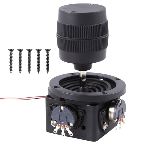 Lanonvy 3-Achsen-Joystick-Potentiometer R300B-M2 5K 3D- Yuntai Control Ball Machine Tastaturmonitor Joystick von Lanonvy