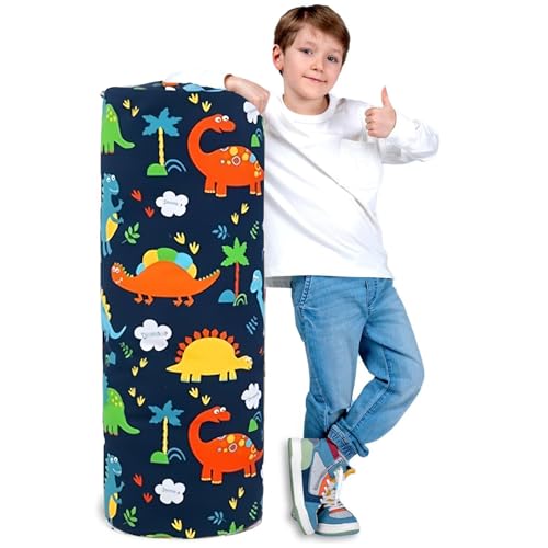 Sitzsäcke/Aufbewahrung Für Plüschtiere, Säulenaufbewahrung Für Plüschtiere, Sachen Und Sitze Für Kinder, Jungen Und Mädchen, Segelbaumwolle, Weiche Sitze Und Spielsofas (Ohne Polsterung) (B) von Lansls