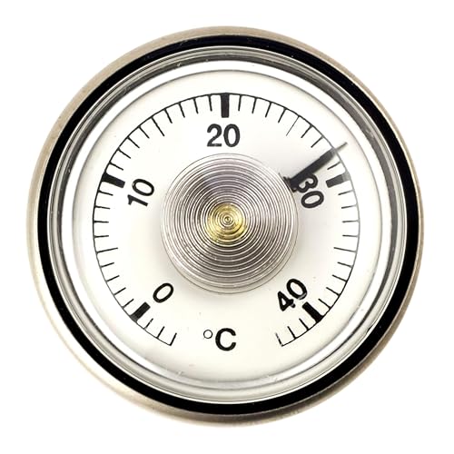 Lantelme Edelstahl Fotolabor Thermometer Schwimmend Temperatur -3°C bis 43°C Analog | Säure Lösemittel Lauge Beständig | Fotoentwicklung Fotolaborthermometer Fotothermometer Lantelme Edelstahl Fotolabor Thermometer Schwimmend Temperatur -3°C bis 43°C Analog | Säure Lösemittel Lauge Beständig | Fotoentwicklung Fotolaborthermometer Fotothermometer von Lantelme