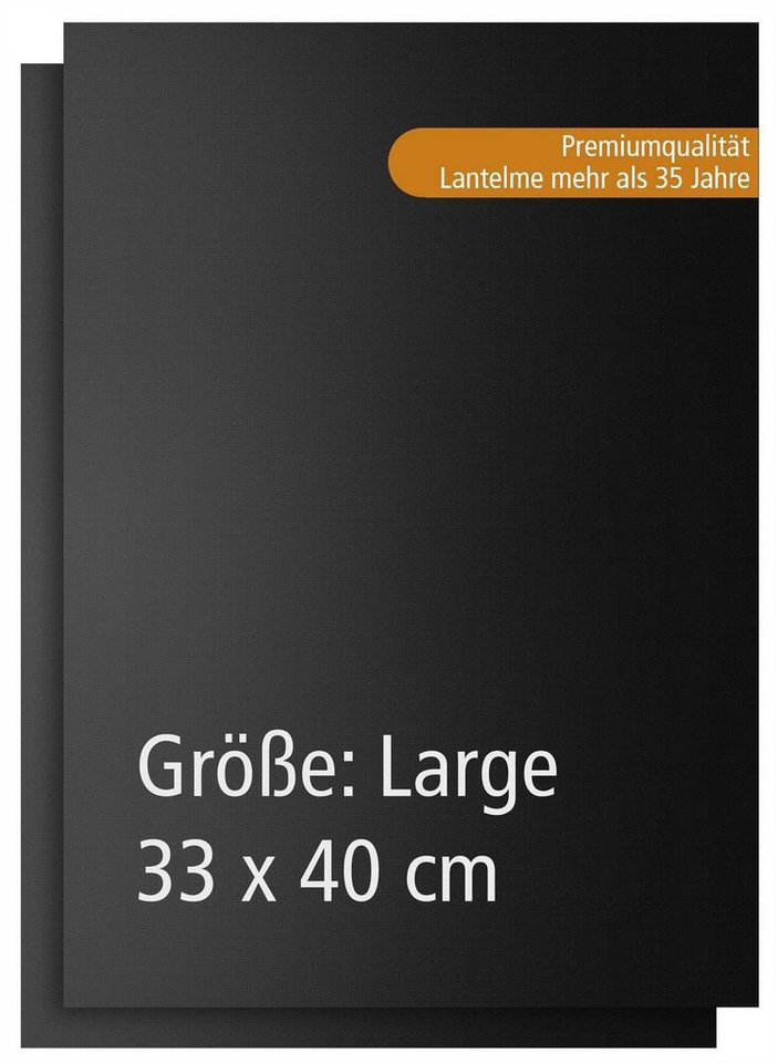 Lantelme Grillplatte 2 Stück BBQ Smoker Grillmatte (Spar-Set, 2-St., 2er Pack), 30cm x 44cm von Lantelme