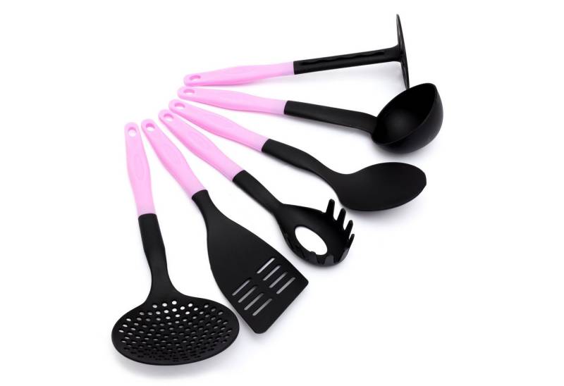 Lantelme Kochbesteck-Set Küchenhelfer Kochbesteck Farbauswahl rosa Lantelme Kochbesteck-Set Küchenhelfer Kochbesteck Farbauswahl rosa von Lantelme