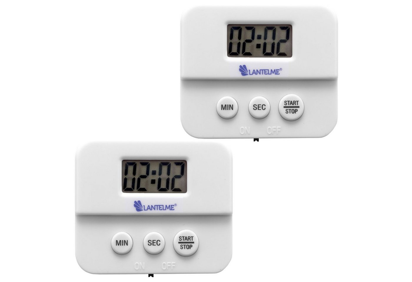 Lantelme Küchentimer Küchentimer Eieruhr 6cm x 5cm x 2cm mit Magnet von Lantelme