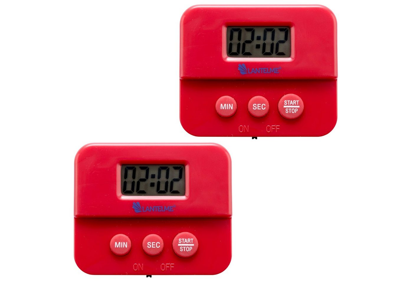 Lantelme Küchentimer Küchentimer Eieruhr 6cm x 5cm x 2cm mit Magnet von Lantelme