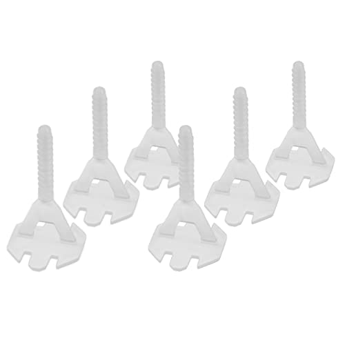 Lantelmne® Gewindelaschen Fliesen Nivelliersystem 1mm, 1,5mm, 2mm, 3mm Fugenbreite für Fliesen von 3 bis 17mm Höhe 1mm 500 von Lantelme