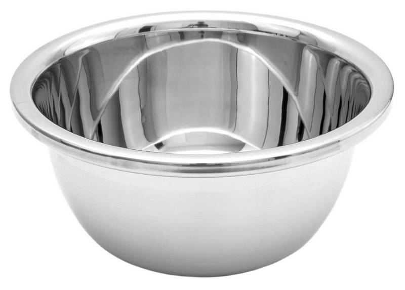 Lantelme Rührschüssel Edelstahl Teigschüssel Salatschüssel Servierschüssel, Edelstahl, (6733, 2-tlg), Edelstahl, 3 Liter von Lantelme