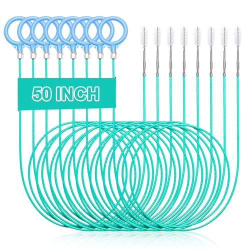 Lanties 30 Stück 127,7 cm Spüle Schlange Haar Abfluss Verstopfung Entferner Unzerbrechlich Metall Abfluss Schlange Haarentfernung Werkzeug Flexibel & Lang Entstopfen Werkzeug für Badezimmer Lanties 30 Stück 127,7 cm Spüle Schlange Haar Abfluss Verstopfung Entferner Unzerbrechlich Metall Abfluss Schlange Haarentfernung Werkzeug Flexibel & Lang Entstopfen Werkzeug für Badezimmer von Lanties