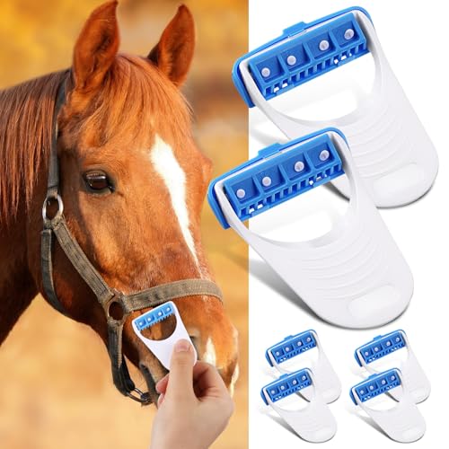 Lanties Pferdeschermaschine für Pferde, Einweg-Pflege-Rasierer, passend für Pferd und Haustier, Weiß, 6 Stück Lanties Pferdeschermaschine für Pferde, Einweg-Pflege-Rasierer, passend für Pferd und Haustier, Weiß, 6 Stück von Lanties