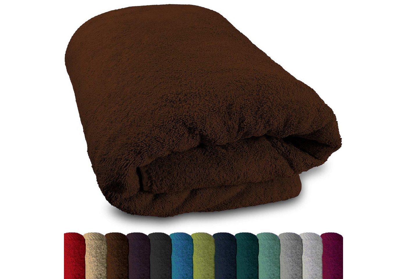 Lanudo Badetücher Lanudo® Saunahandtuch Pure Line" 80x200 cm div. Farben, 100% Baumwolle (1-St)" von Lanudo