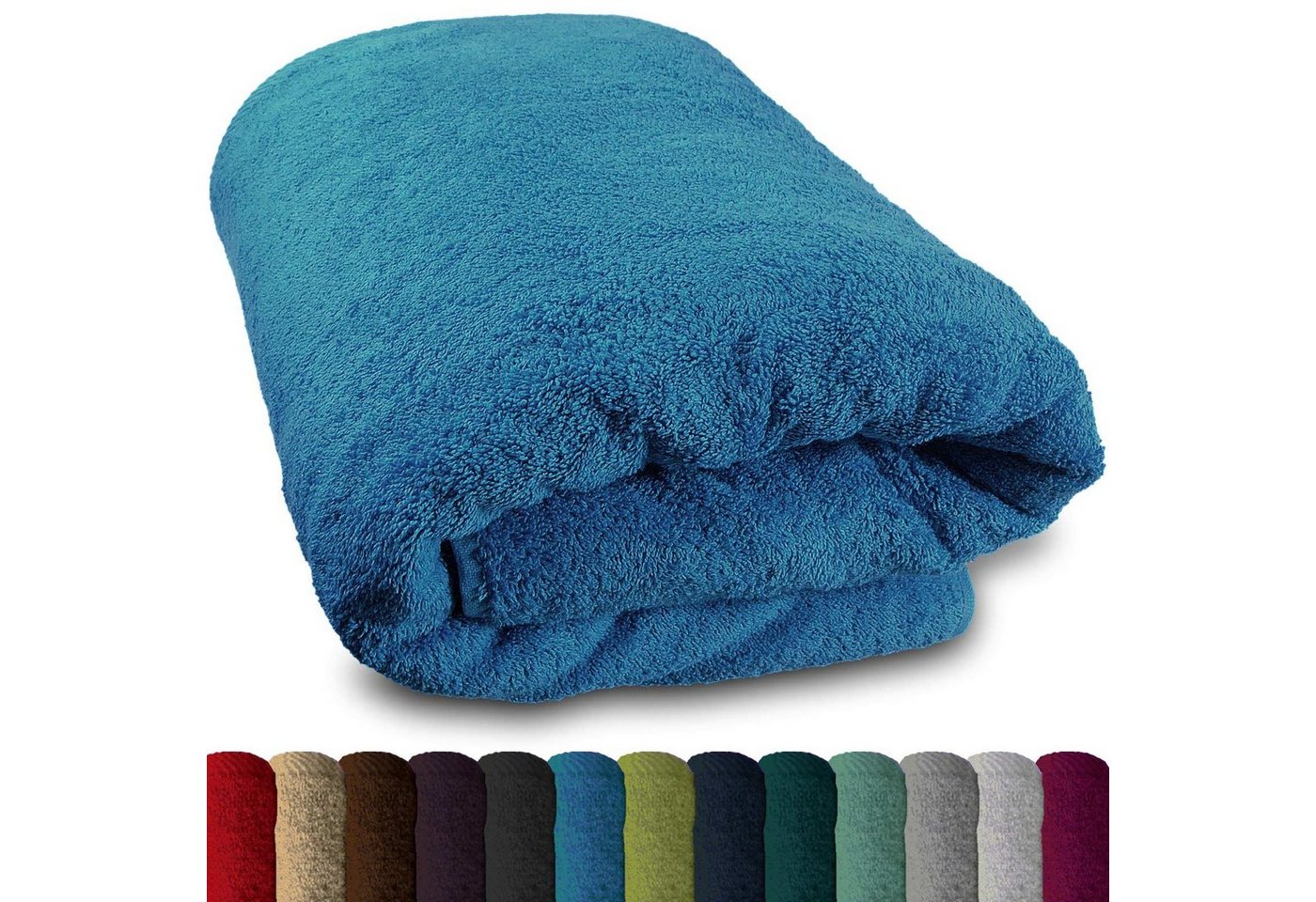 Lanudo Badetücher Lanudo® Saunahandtuch "Pure Line" 80x200 cm div. Farben, 100% Baumwolle (1-St) von Lanudo