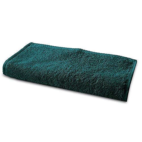 Lanudo® Luxus Waschlappen/Waschtuch 600g/m² Pure Line 30x30 cm. 100% feinste Premium Frottier Baumwolle in höchster Qualität. Waschlappen, Waschtücher. Farbe: Petrol-Blau von Lanudo