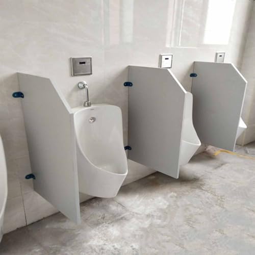 90 cm Urinaltrennwand, wandmontierte Urinaltrennwand, Urinal-Sichtschutz für Herren, Toilettentrennwand für Einkaufszentren/öffentliche Plätze(B,3pack) von Laohucai