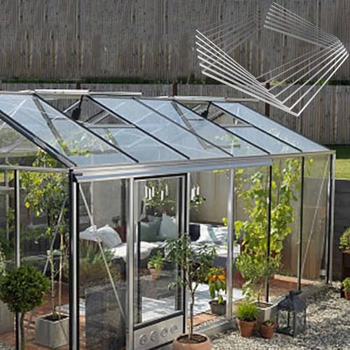 Polycarbonat-Dachplatten, Flexible, transparente Kunststoffplatte, 2 mm dick, leicht zu schneiden, DIY, Industrie, Glasersatz, für Haus, Überdachung, Balkon(1.2x10m) von Laohucai