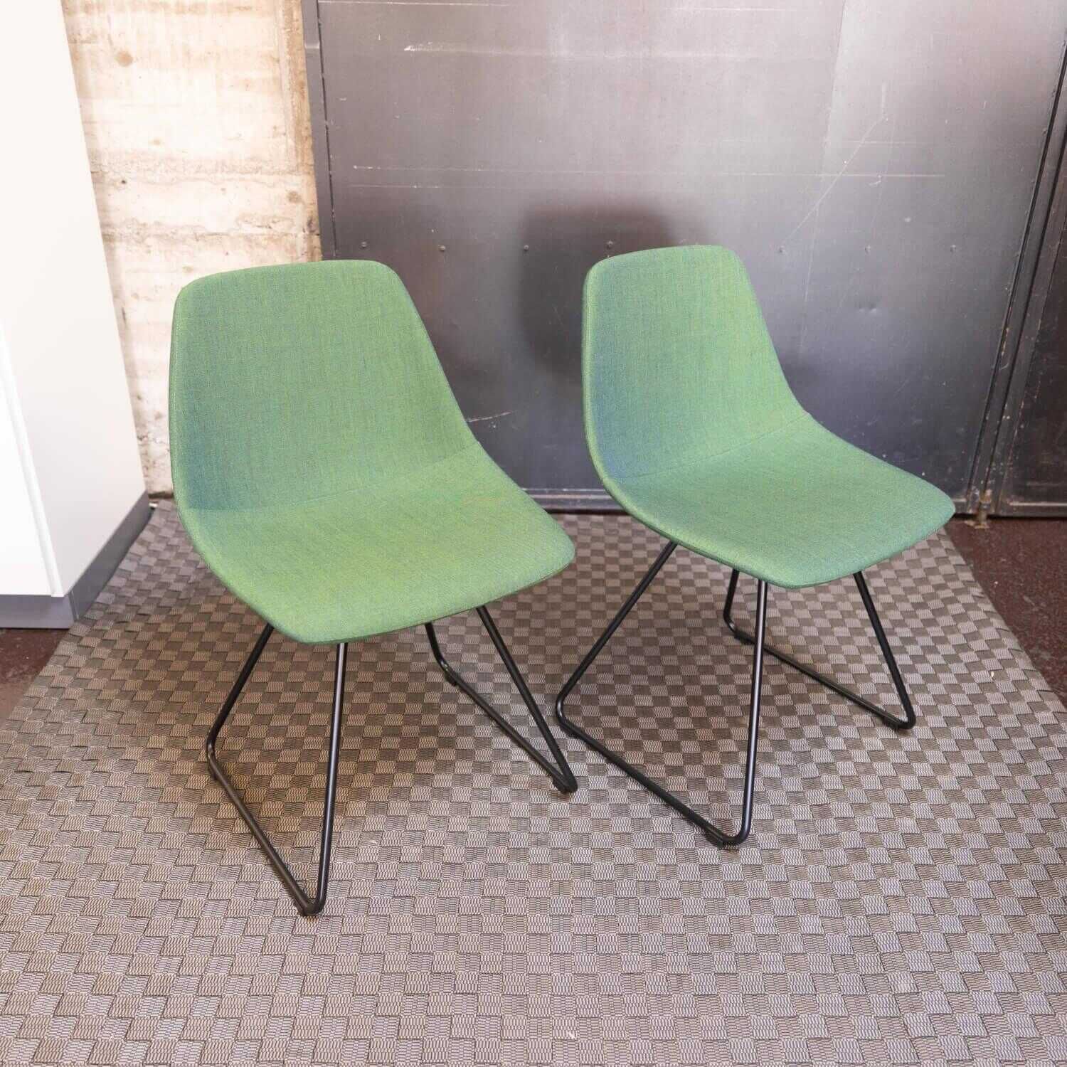 2er-Set Stuhl Miunn Stoff Grün von Lapalma
