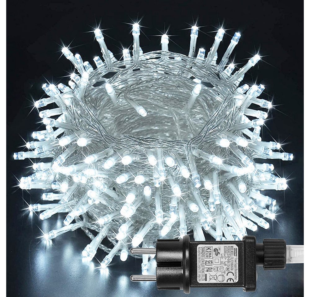 Lapamax LED-Lichterkette Weihnachten Lichterkette 20m/30m/50m/100 m,8 Beleuchtungsmodi, Weihnachtsbeleuchtung,Timer,für Party Hochzeit Festival von Lapamax