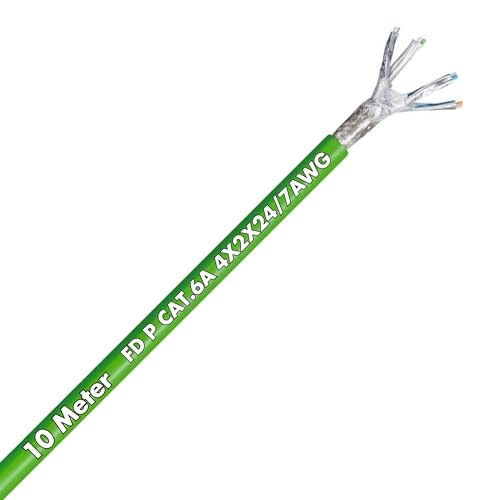 10 Meter Lapp 2170484 ETHERLINE FD P CAT.6A 4x2x24 AWG Ethernet IP I Typ C I LAN-Kabel 7-drähtig Verlegekabel I Schleppkettenleitung I Netzwerkkabel I Datenkabel für Schleppkette I UV- und Ölbeständig 10 Meter Lapp 2170484 ETHERLINE FD P CAT.6A 4x2x24 AWG Ethernet IP I Typ C I LAN-Kabel 7-drähtig Verlegekabel I Schleppkettenleitung I Netzwerkkabel I Datenkabel für Schleppkette I UV- und Ölbeständig von Lapp