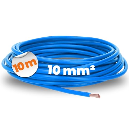 10 Meter Lapp 4520025 H07V-K 10 mm² blau I Verdrahtungsleitung I Aderleitung I PVC-Einzelader I Litze 10mm2 I Verdrahtung 10 Meter Lapp 4520025 H07V-K 10 mm² blau I Verdrahtungsleitung I Aderleitung I PVC-Einzelader I Litze 10mm2 I Verdrahtung von Lapp