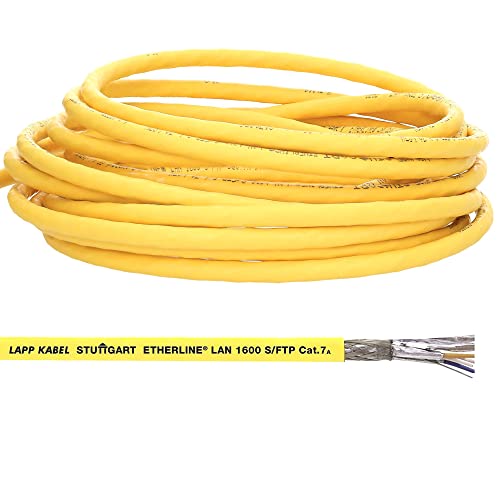 Lapp 10 Meter 2170976 Etherline Lan Cat.7A S/FTP 4x2xAWG22 Datenleitung LSZH bis 1600 MHz Lapp 10 Meter 2170976 Etherline Lan Cat.7A S/FTP 4x2xAWG22 Datenleitung LSZH bis 1600 MHz von Lapp