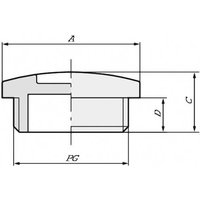 LAPP 52003460 SKINDICHT BL PG 42 Verschlussschraube PG42 Messing Natur 10St. von LAPP