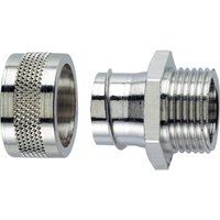 Lapp 55502022 silvyn® LGF-2-M 20X1.5/2 Schlauchverschraubung Silber M20 16.90 mm Gerade 1 St. von LappKabel