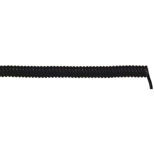 Lapp 73220240 Spiralkabel UNITRONIC® Spiral 100 mm / 400 mm 2 x 0.25 mm² Schwarz 1 St. von LappKabel