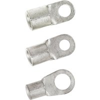 Lappkabel - lapp 63204245 Ringkabelschuh Querschnitt (max.)=10 mm² Loch-Ø=6.5 mm Unisoliert Metall 100 St. von LappKabel