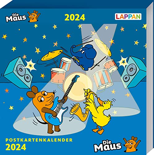 Der Kalender mit der Maus - Postkartenkalender 2024: 53 Postkarten zum Sammeln und Verschicken | Für kleine und große Maus-Fans Der Kalender mit der Maus - Postkartenkalender 2024: 53 Postkarten zum Sammeln und Verschicken | Für kleine und große Maus-Fans von Lappan Verlag