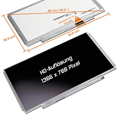 Laptiptop 13,3" LED Display matt passend für HP Pavilion 13-B132tu Bildschirm WXGA HD von Laptiptop