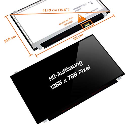 Laptiptop 15,6" LED Display Glossy passend für Acer NX.GHAEX.010 30Pin Bildschirm WXGA HD von Laptiptop