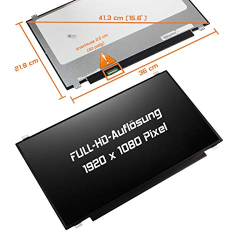 Laptiptop 17,3" LED Display matt passend für 120Hz 94% Gamut Asus ROG GL702 40Pin Bildschirm Full-HD von Laptiptop