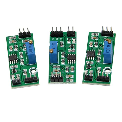 Lapyyne 3 StüCke LM393 3,5-24V Spannungs Komparator Modul mit LED Anzeige Analoge Komparator Steuerung mit Pegel Ausgang Lapyyne 3 StüCke LM393 3,5-24V Spannungs Komparator Modul mit LED Anzeige Analoge Komparator Steuerung mit Pegel Ausgang von Lapyyne