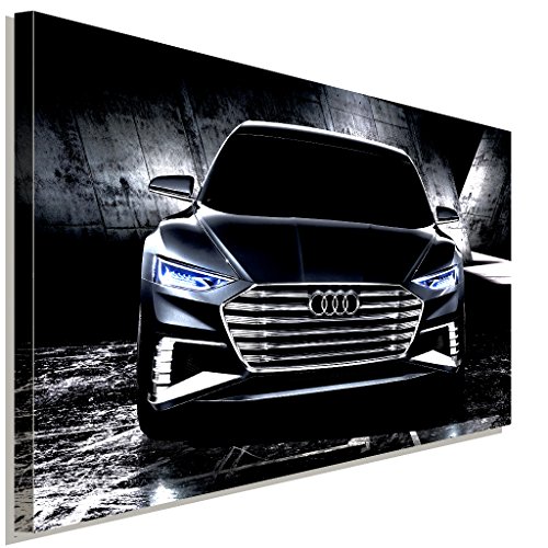 Audi Leinwandbild LaraArt Bilder Mehrfarbig Wandbild 100 x 70 cm von LaraArt Bilder