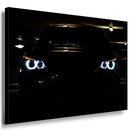 BMW 5 e60 Leinwandbild LaraArt Bilder Wanddeko Wandbild 120 x 80 cm von LaraArt Bilder
