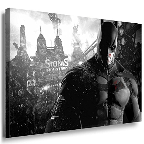 LaraArt Bilder Batman Muskeln Anzug Leinwandbild / LaraArt Bilder / Mehrfarbig + Kunstdruck f15 Wandbild 70 x 50 cm von LaraArt Bilder