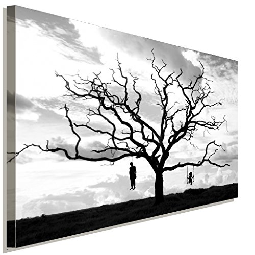 Horror Baum Leinwandbild LaraArt Studio Wanddeko Wandbild 120 x 80 cm von LaraArt Bilder