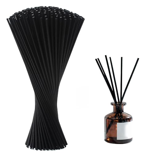 80 Stück Duftstäbchen Nachfüller Rattanstäbchen Raumduft Stäbchen 30cm X 3mm Reed Diffuser Sticks Aroma-Diffuser-Sticks für ätherisches Öl Ersatz Duft Stäbe für Raumduft Büro Zuhause von Laralily