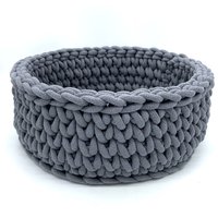 Utensilo Häkelkorb Aufbewahrungskorb 33 X 13 cm Katzenkorb Utensilo Häkelkorb Aufbewahrungskorb 33 X 13 cm Katzenkorb von LarasKreativkiste