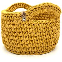 Utensilo Häkelkorb Henkelkorb Aufbewahrungskorb 21x14 cm Utensilo Häkelkorb Henkelkorb Aufbewahrungskorb 21x14 cm von LarasKreativkiste